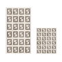 Mijölnir Juego de alfombras de baño Beige y Visón